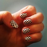 Checkered Nails