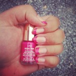French - Vegas Pink & Dots