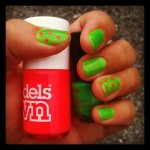 Green & Pinky Dots